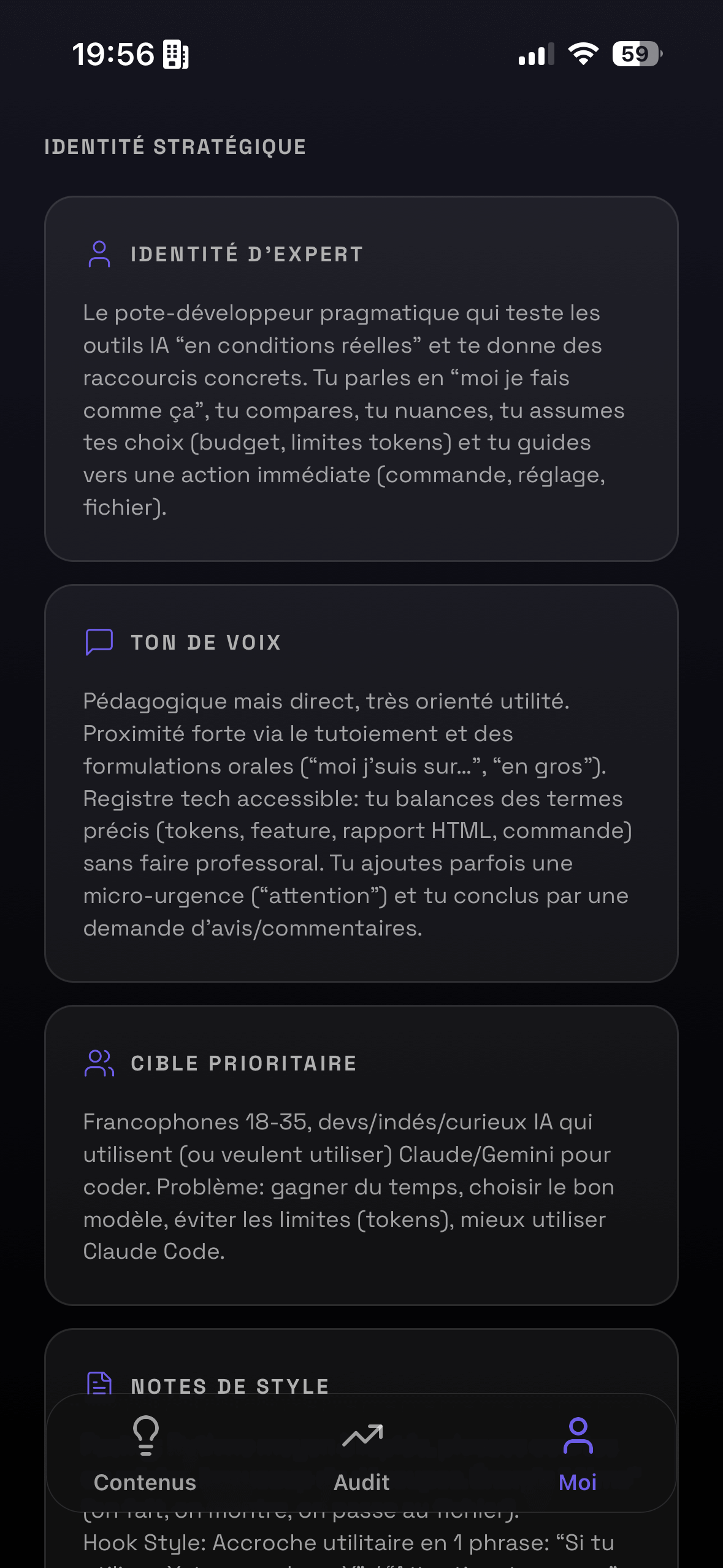 Scripts that sound like you — not like an AI